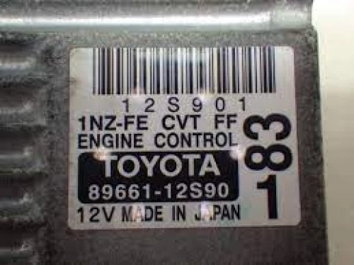 TOYOTA Corolla Fielder 2012 DBA-NZE161G 89661-12S90 Engine Control Unit